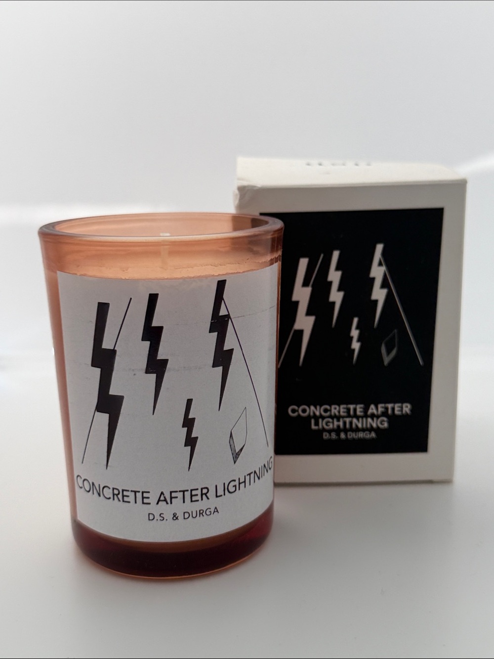 NIB - D.S. & DURGA Concrete After Lightning Scented Candle - 7oz / 200g
